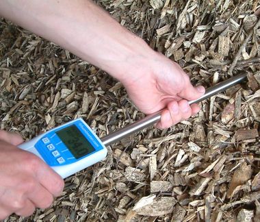 Humidimètre bois déchiqueté